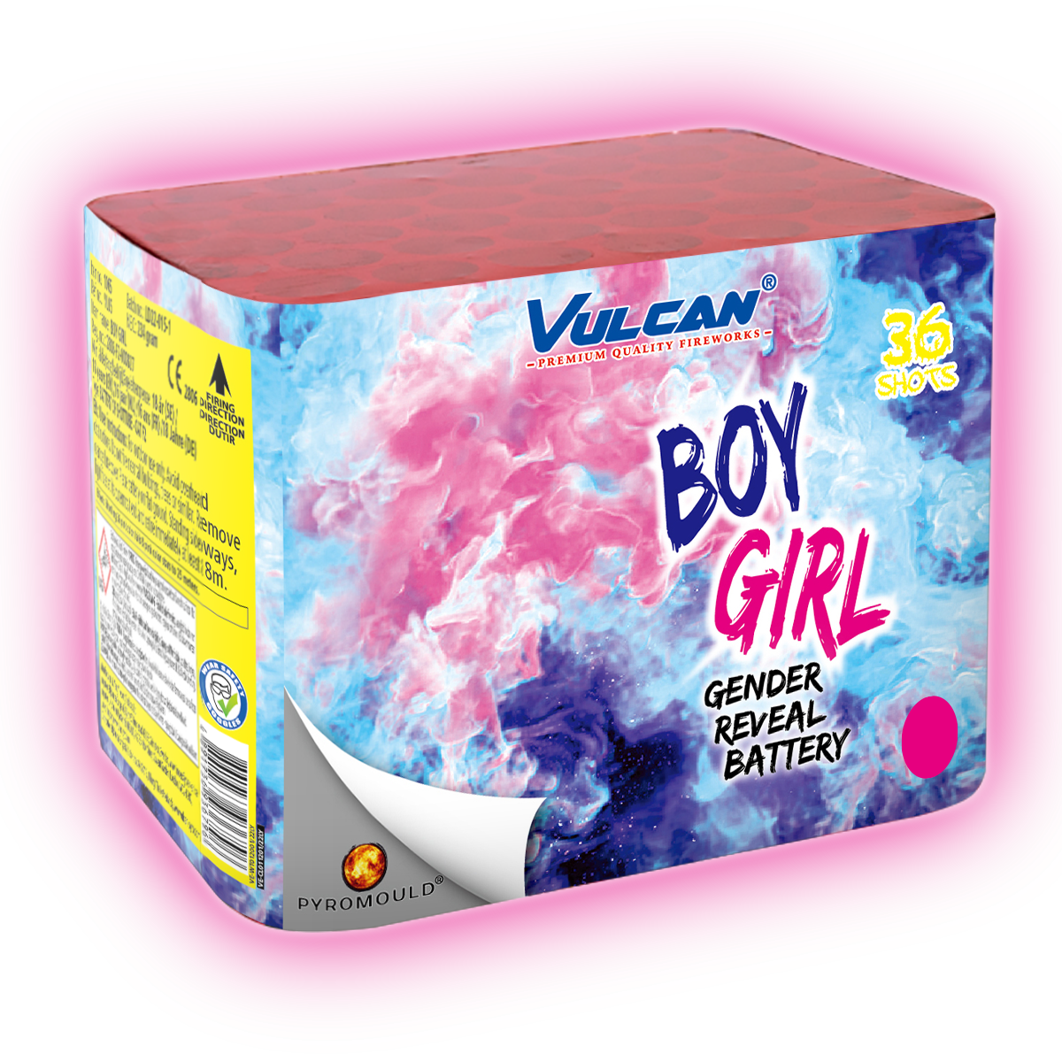 1065 Gender Reveal Battery Girl - Afbeelding 1
