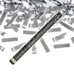 Confetti cannon foil SILVER