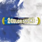 2-Color smoke BLUE & WHITE