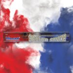 3-color smoke RED & WHITE & BLUE