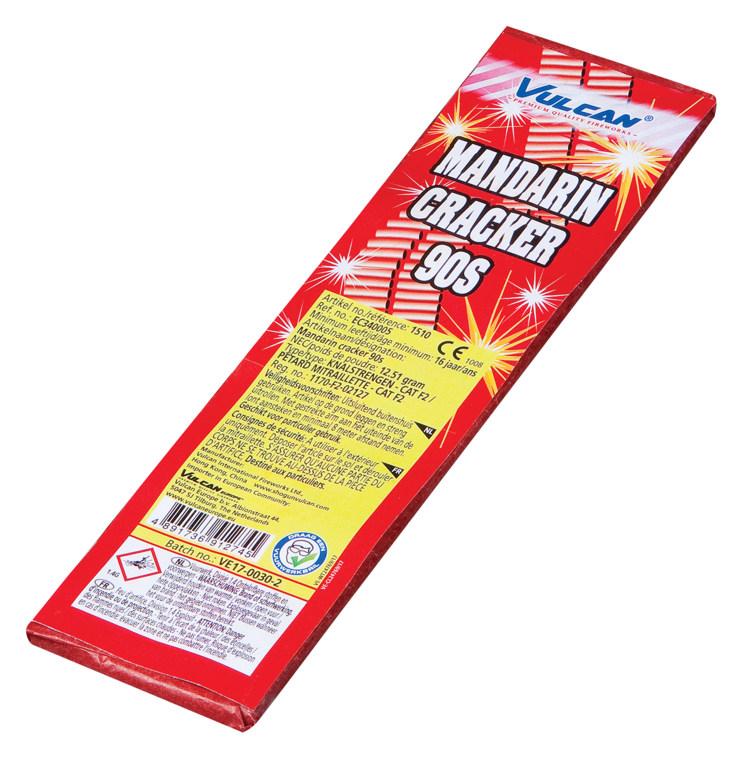 1510 Mandarine cracker 90 shots – Image 1