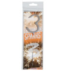 Number sparkler 3