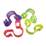 Ice fountain clip neon color double clip