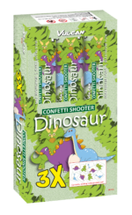 Confetti shooter 3-pack DINOSAUR – Image 2