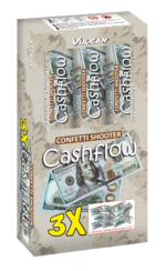 Confetti shooter 3-pack CASH FLOW - Afbeelding 2
