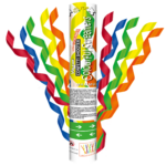 Confetti shooter 3-pack COLOURFUL STREAMERS