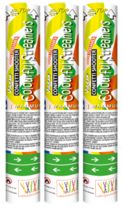 Confetti shooter 3-pack COLOURFUL STREAMERS – Image 3