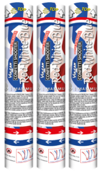 Confetti shooter 3-pack RED-WHITE-BLUE – Image 3