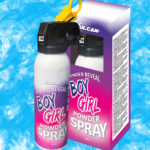 Gender reveal powder spray BLUE