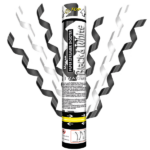 Confetti cannon streamers BLACK & WHITE